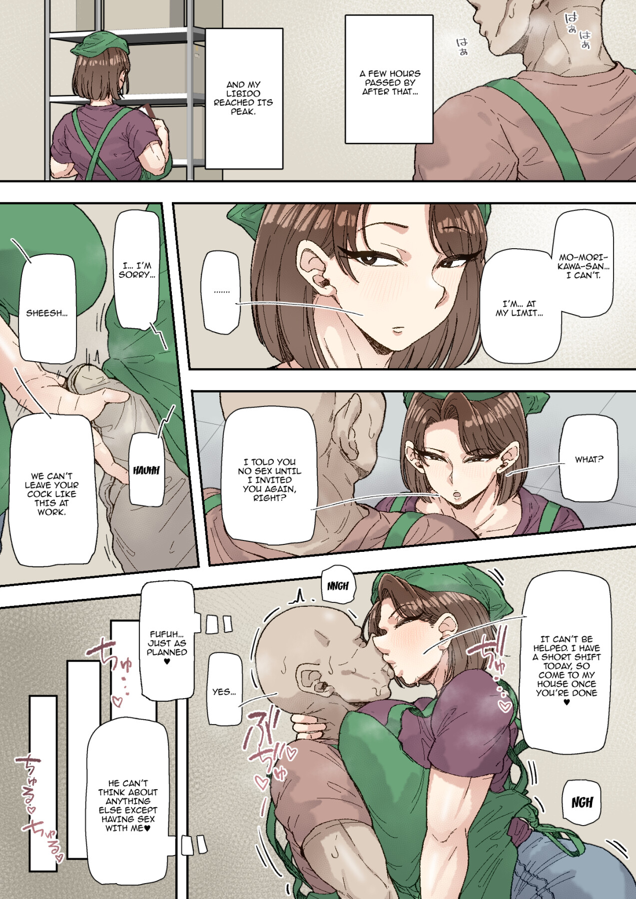 Hentai Manga Comic-Morikawa Minako (42) Falls To Her - Chapter Time Job Coworker's Dick-Read-16